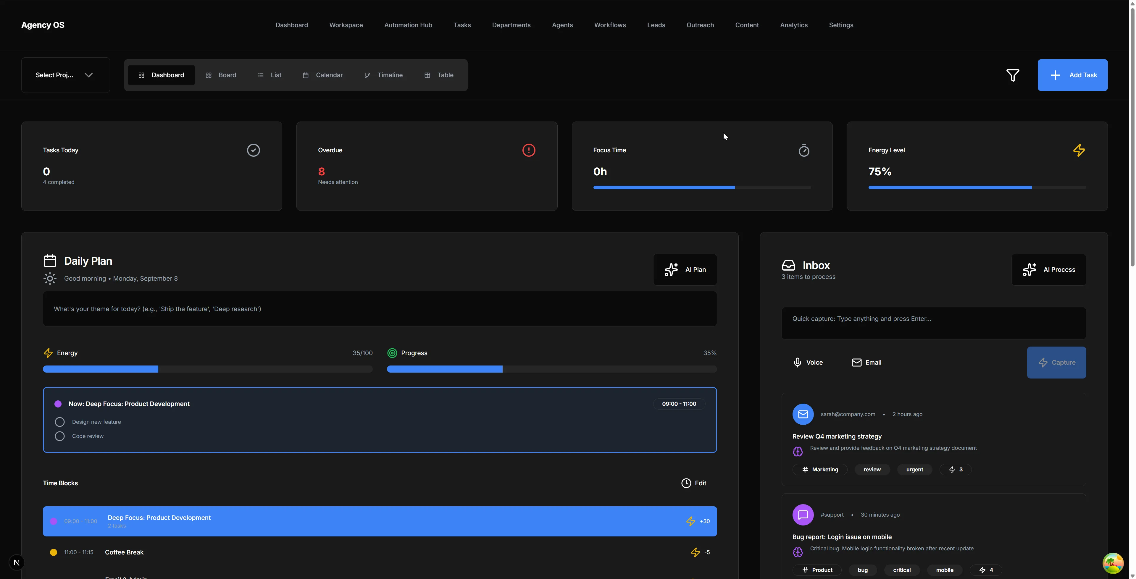 Agencyos Screenshot 2