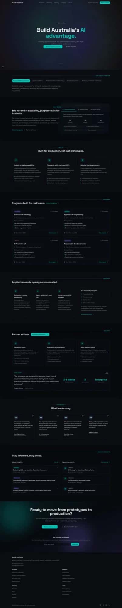 Ai Institute Homepage Desktop 2026 01