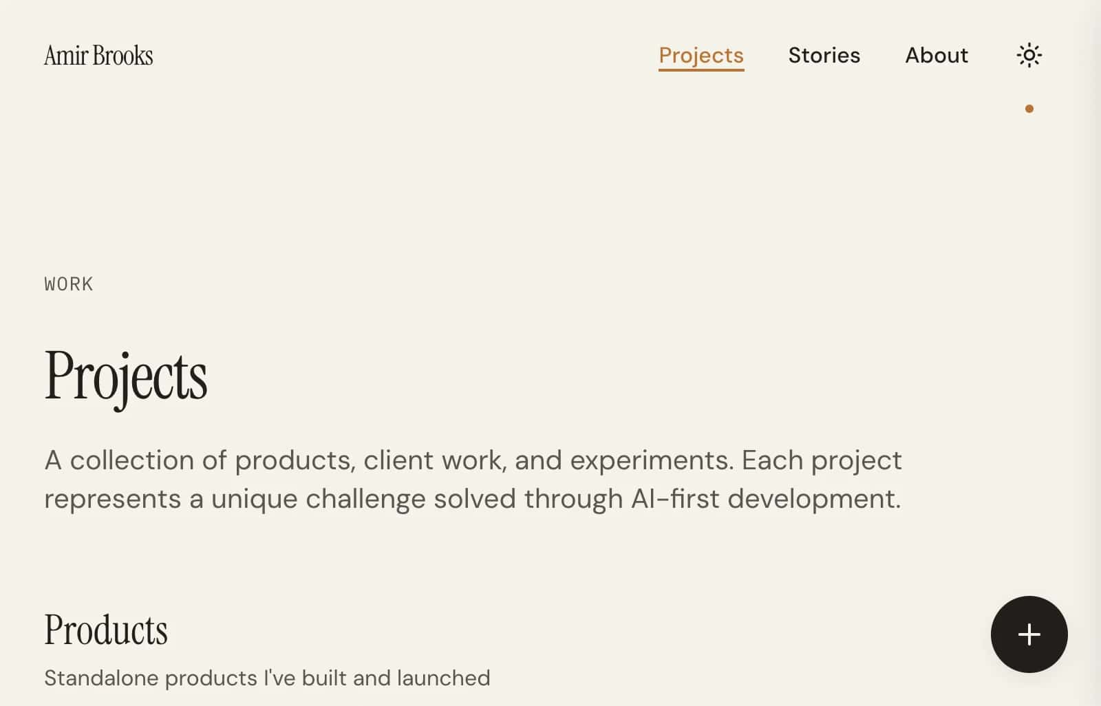 Amirbrooks Projects Desktop 2026 01