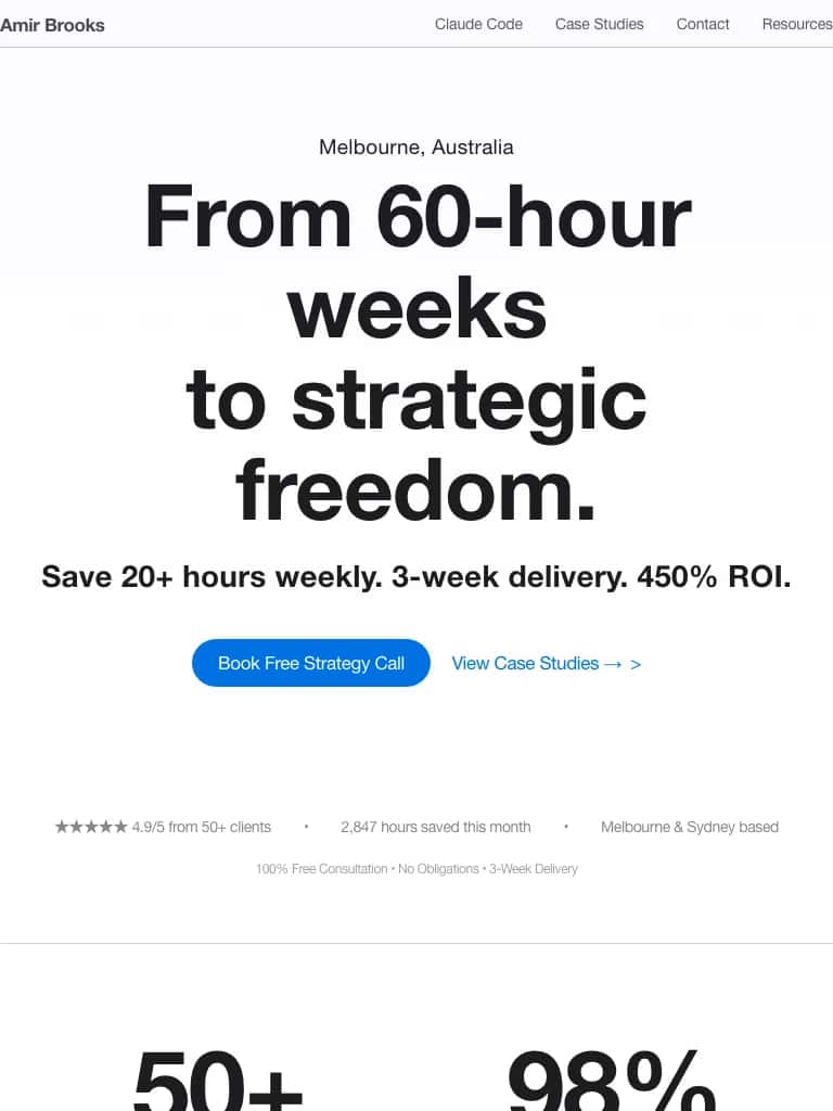 Amirbrooks Homepage Tablet