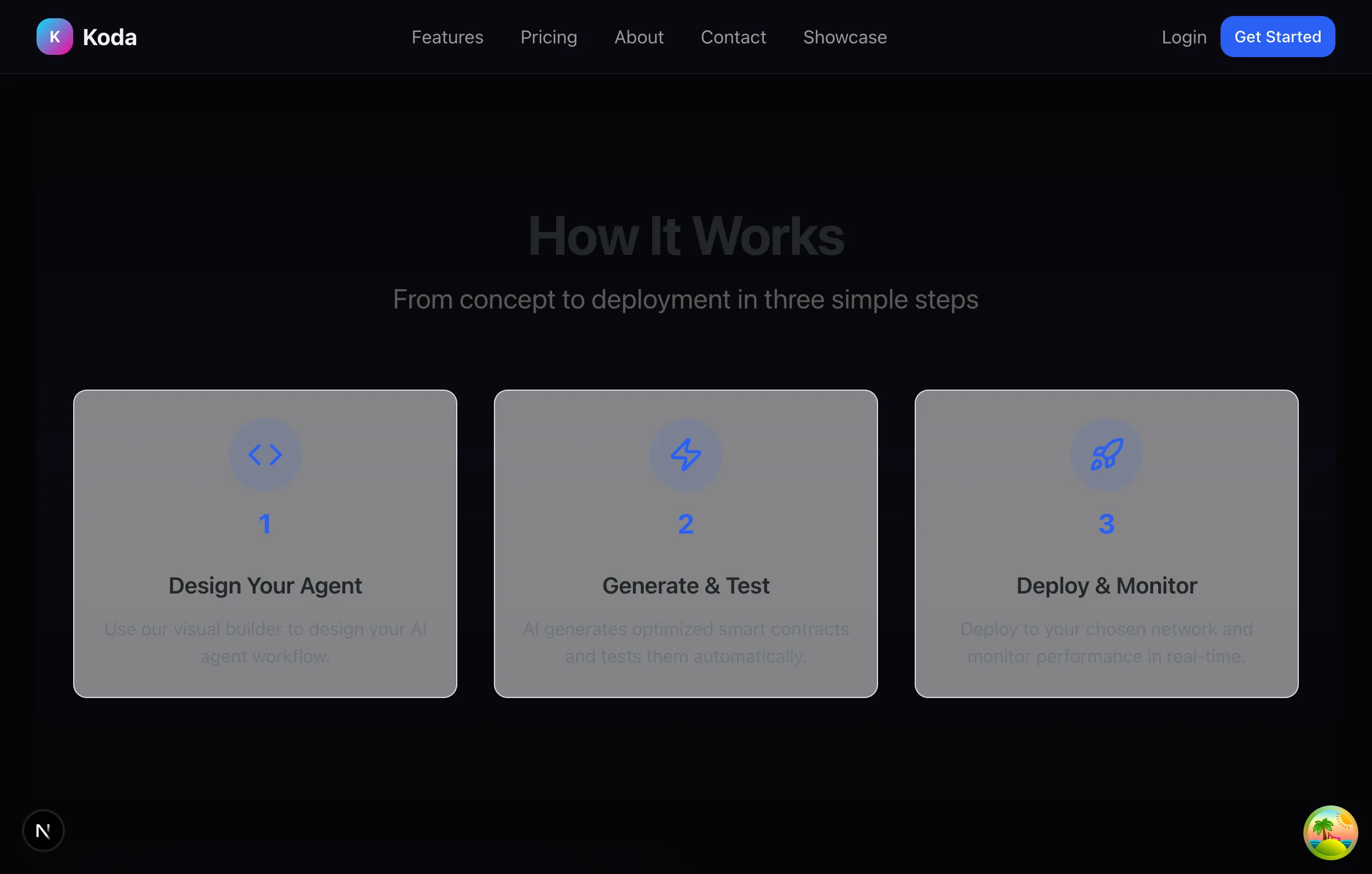 Kodabuild Showcase 06 Landing Process