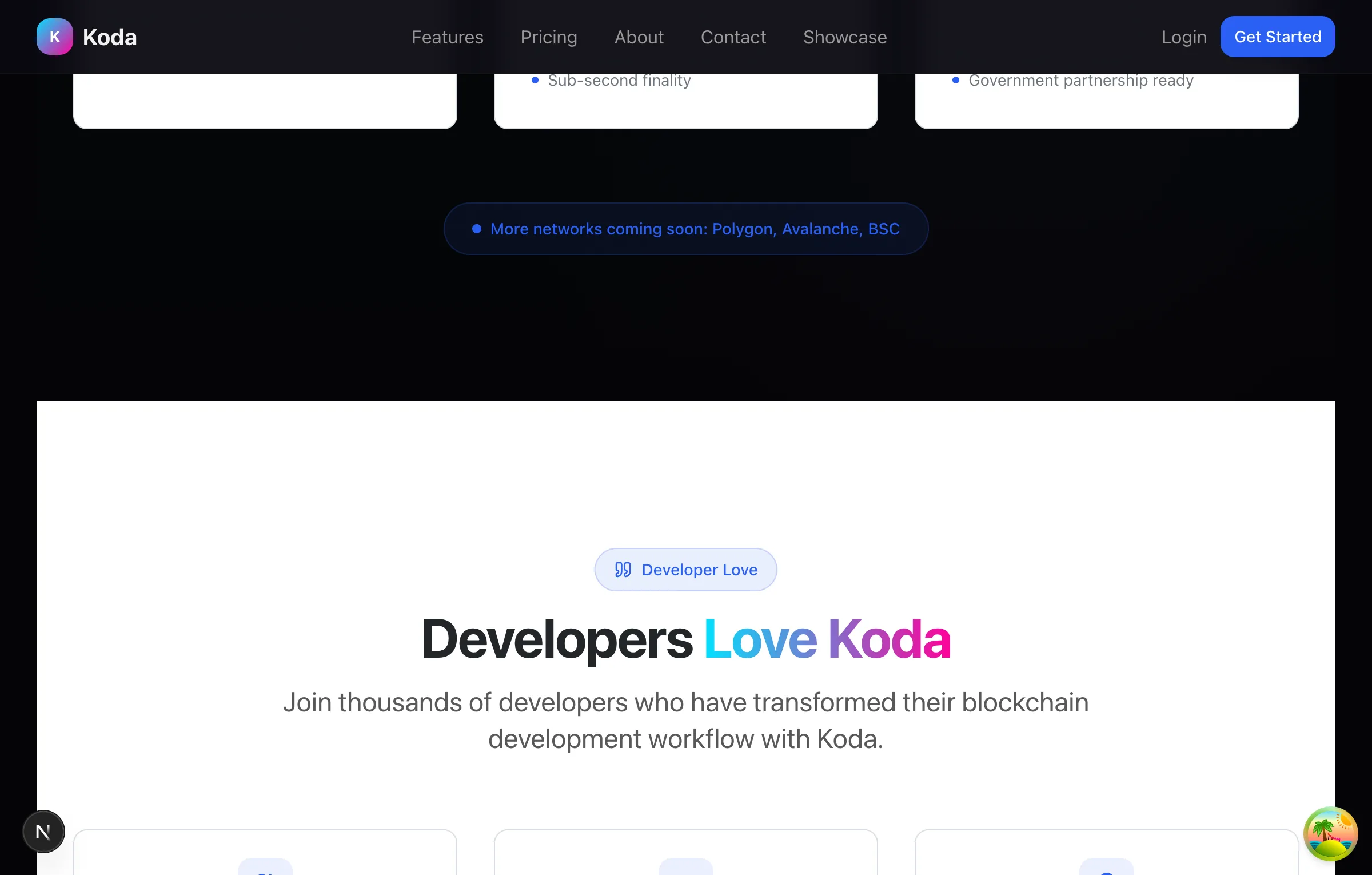 Kodabuild Showcase 08 Landing Testimonials