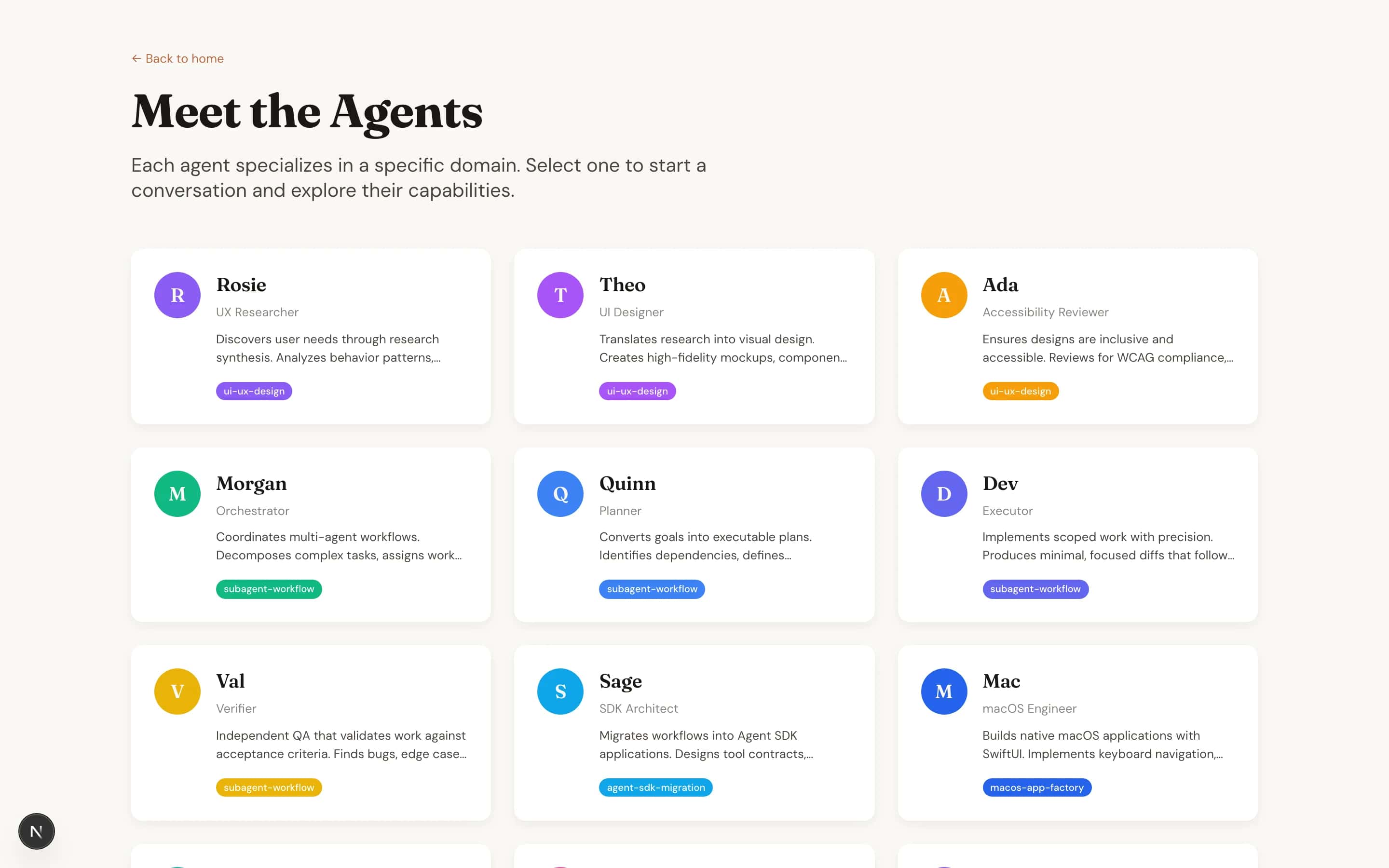 Playground Agents Gallery Desktop 2026 01