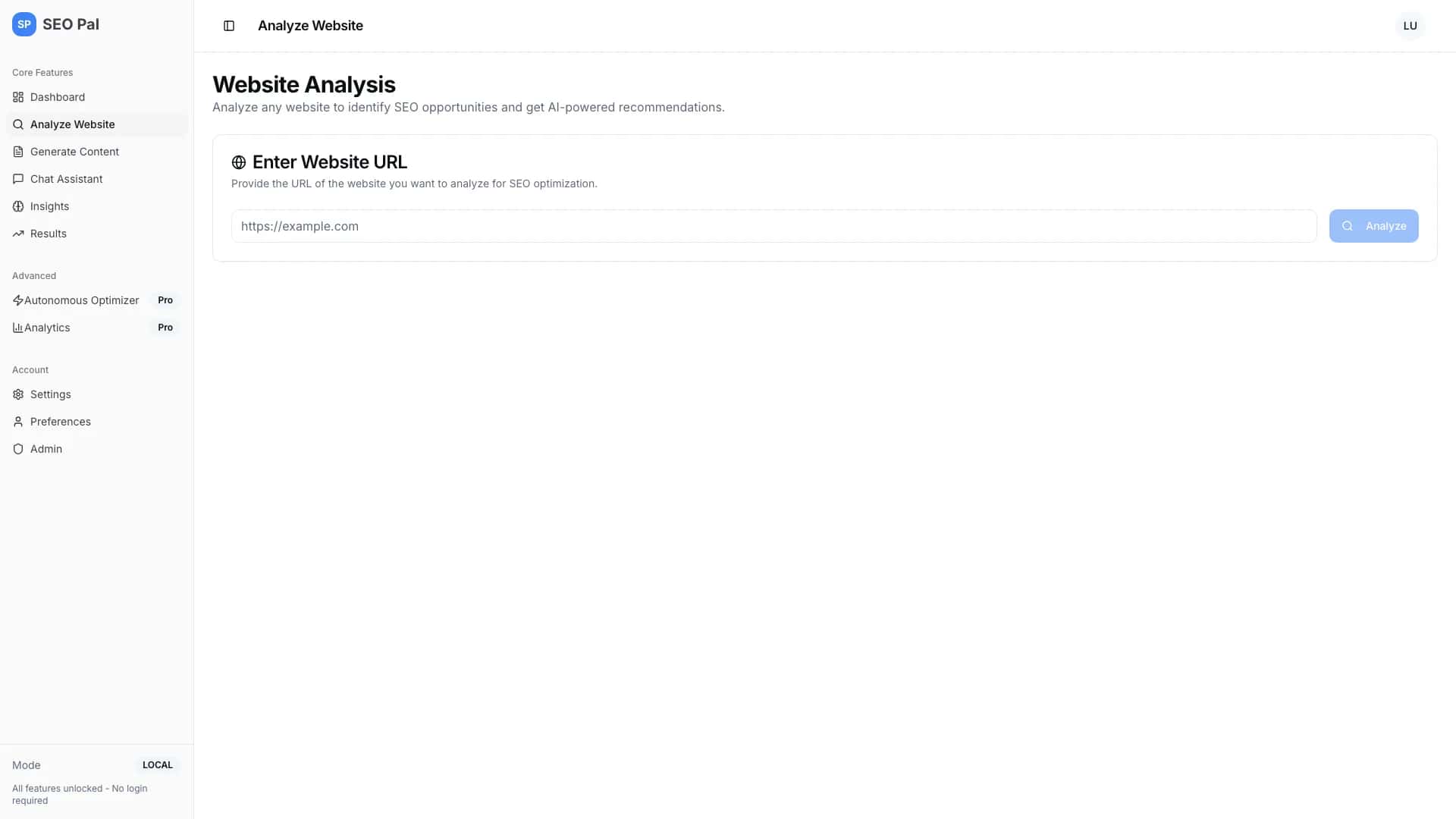 Seopal Analyze Page Desktop 2026 01
