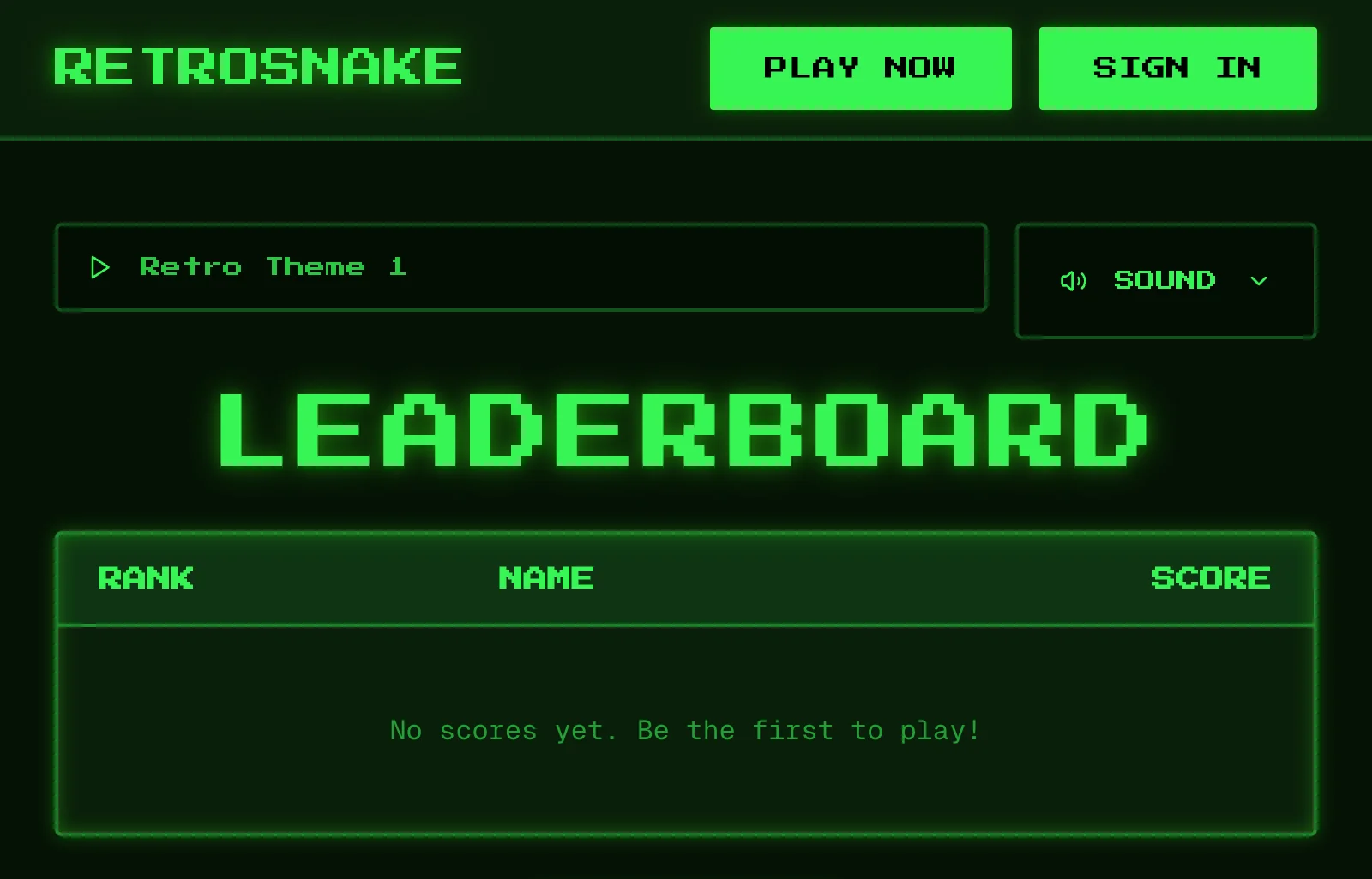 Retrosnake Leaderboard Desktop 2026 01