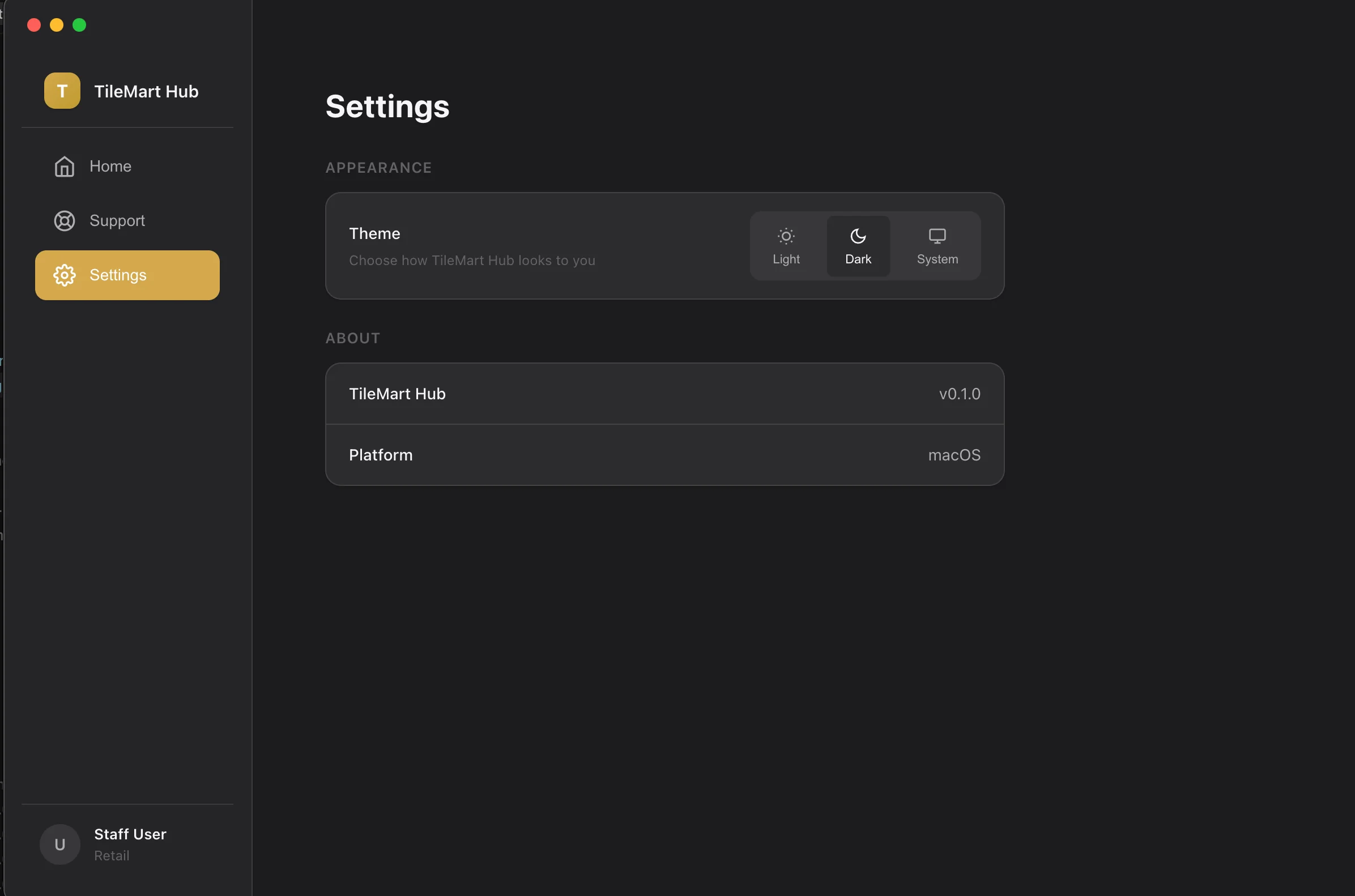 Hub Local Screenshot Desktop 2026 03