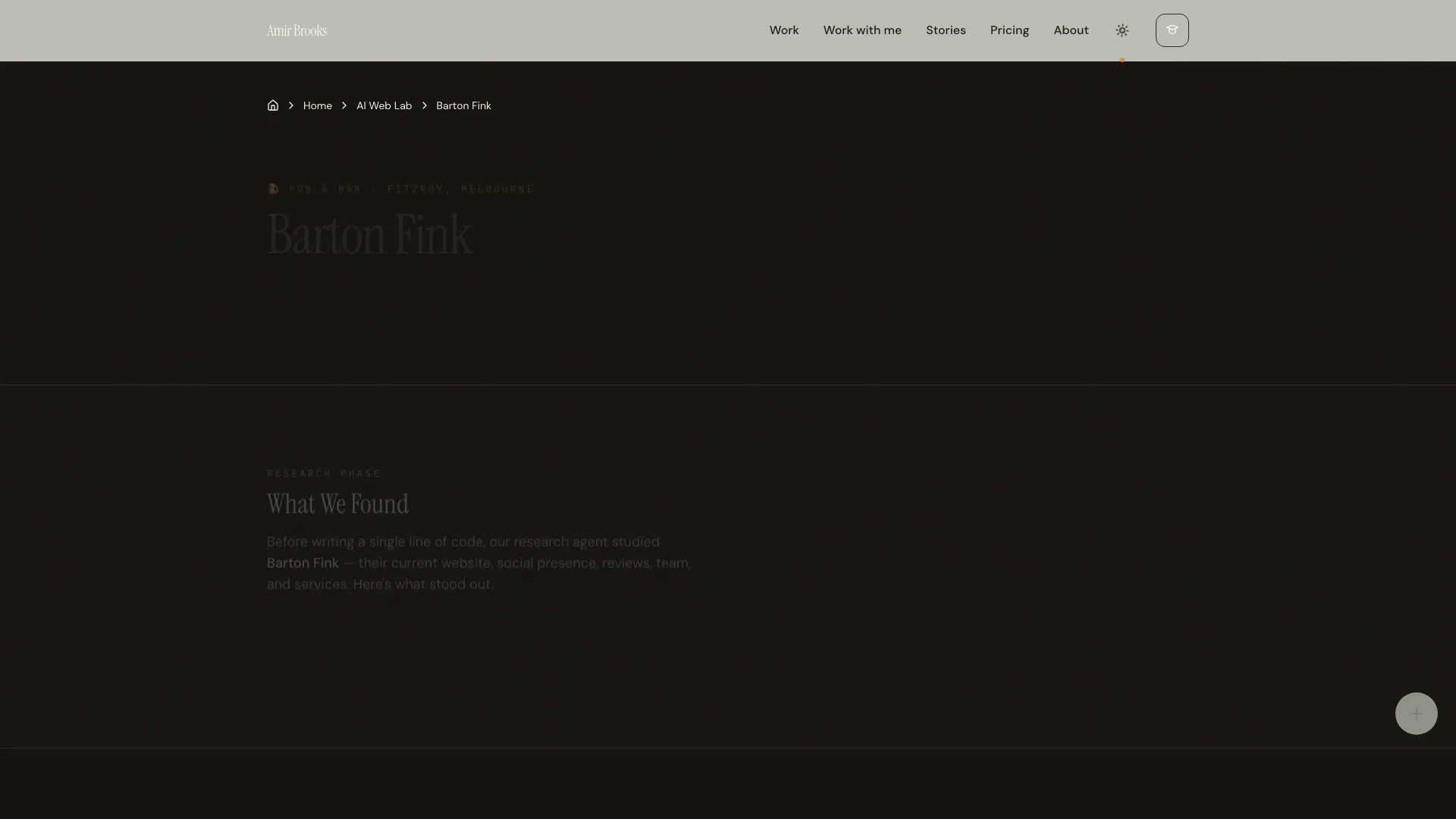 AI Web Lab screenshot 2