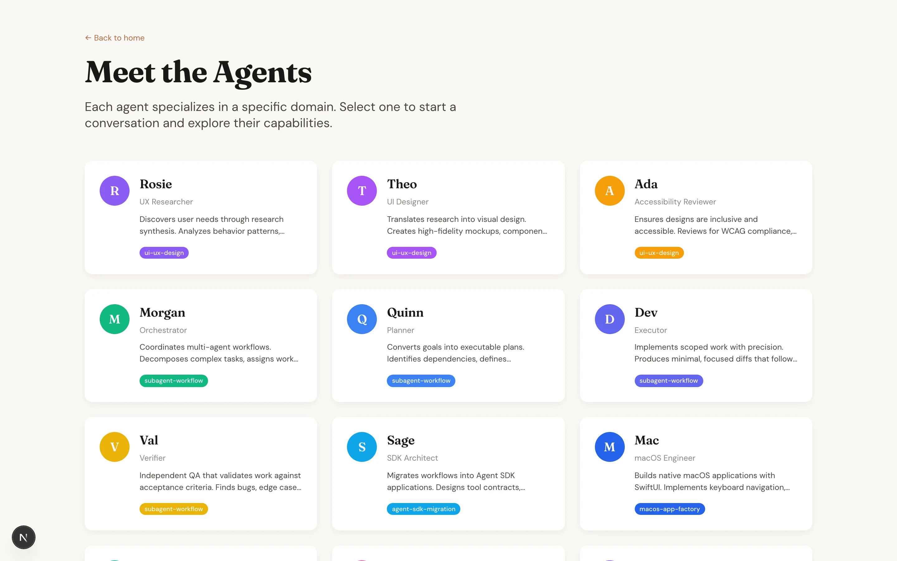 Playground Agents Gallery Desktop 2026 01