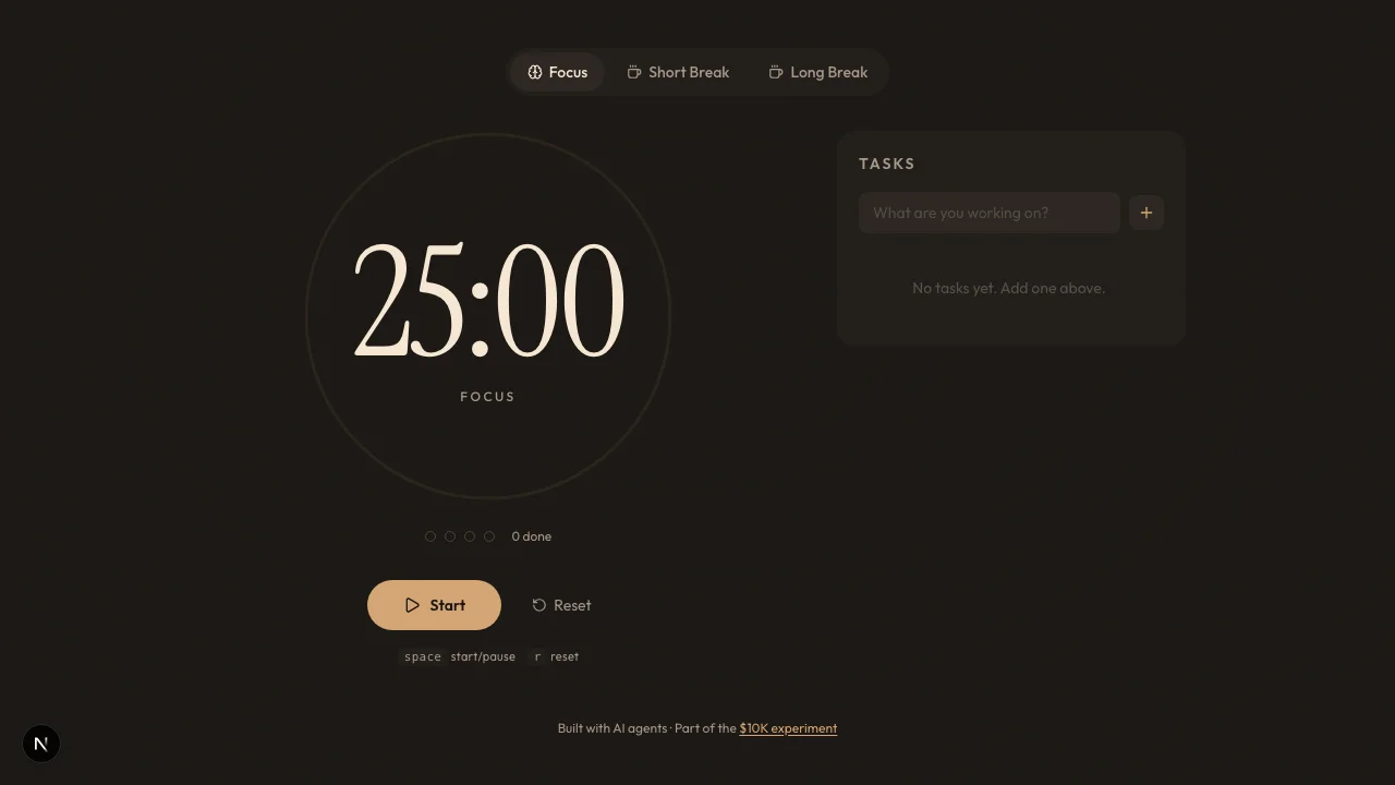 PomoFocus hero image