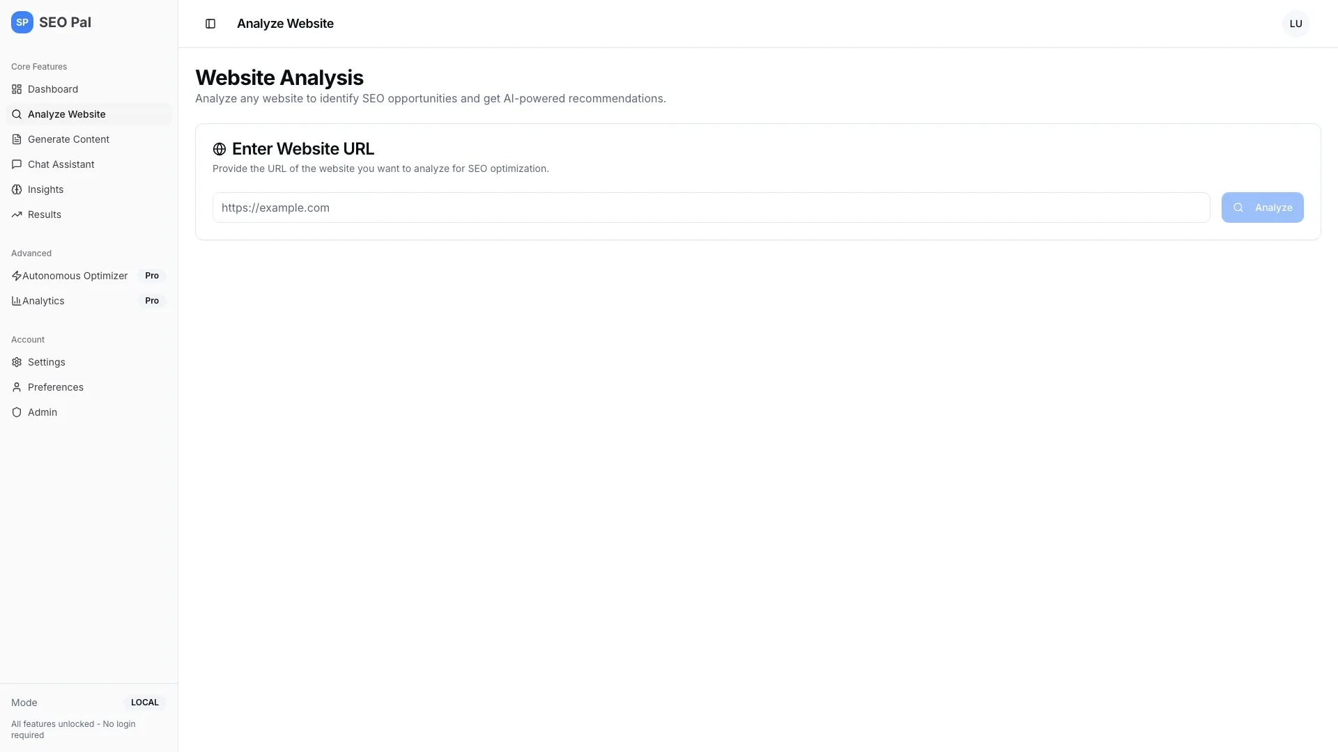 Seopal Seopal Analyze